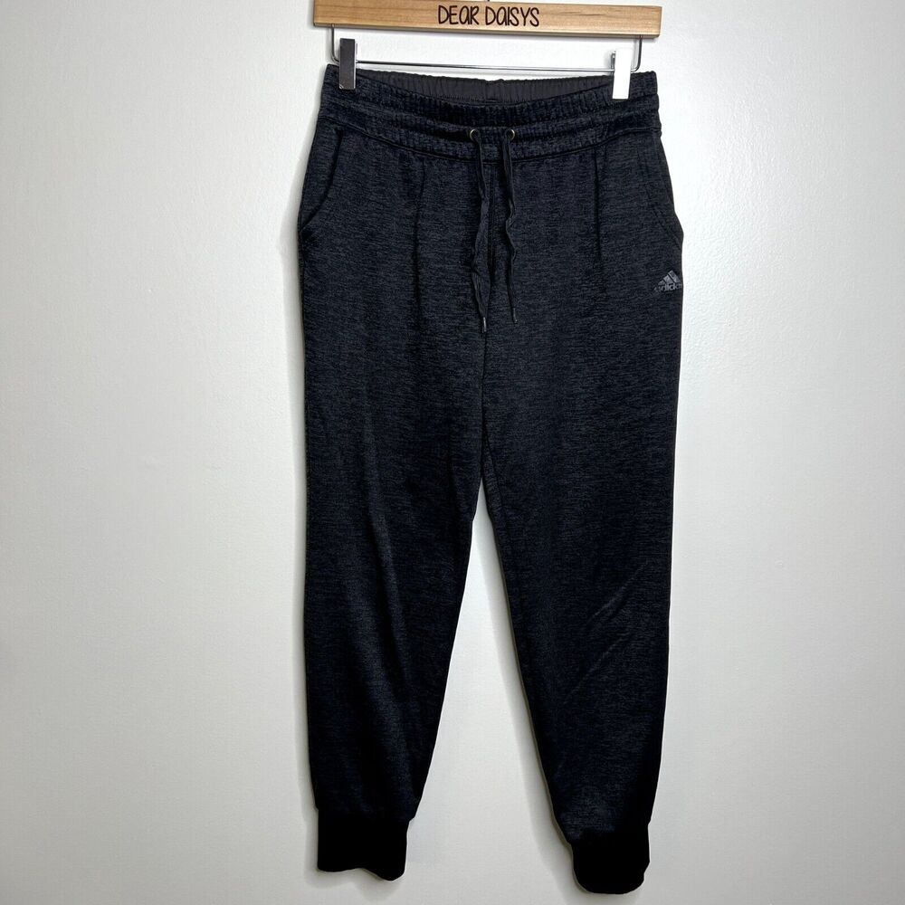 Adidas Marled Gray Fleece Sweatpants